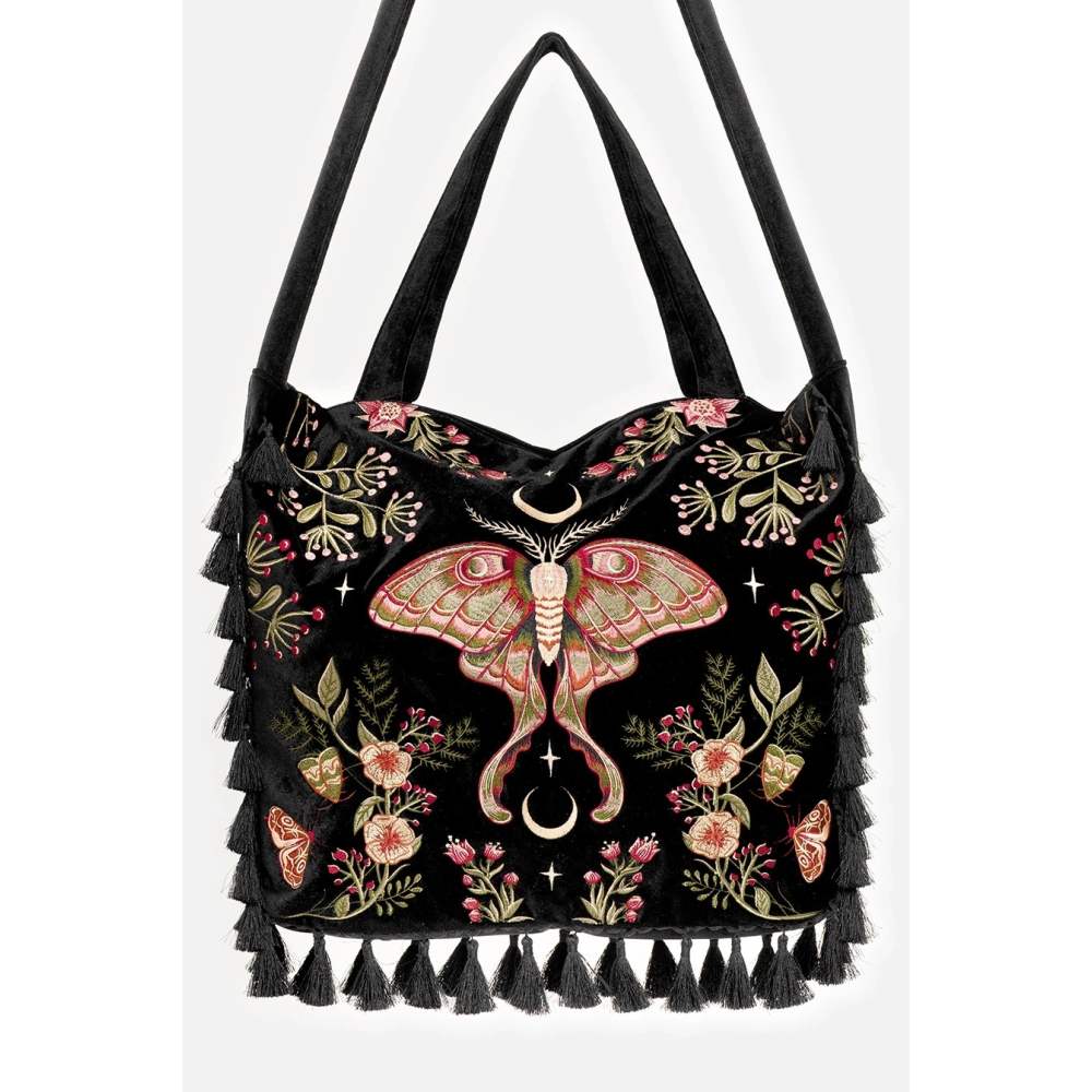 Restyle - Wilderwood Schultertasche - Schwarz